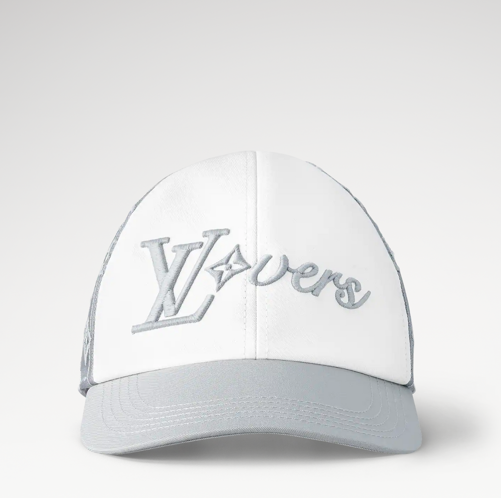 casquettes LV mesh cap grey