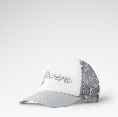 casquettes LV mesh cap grey