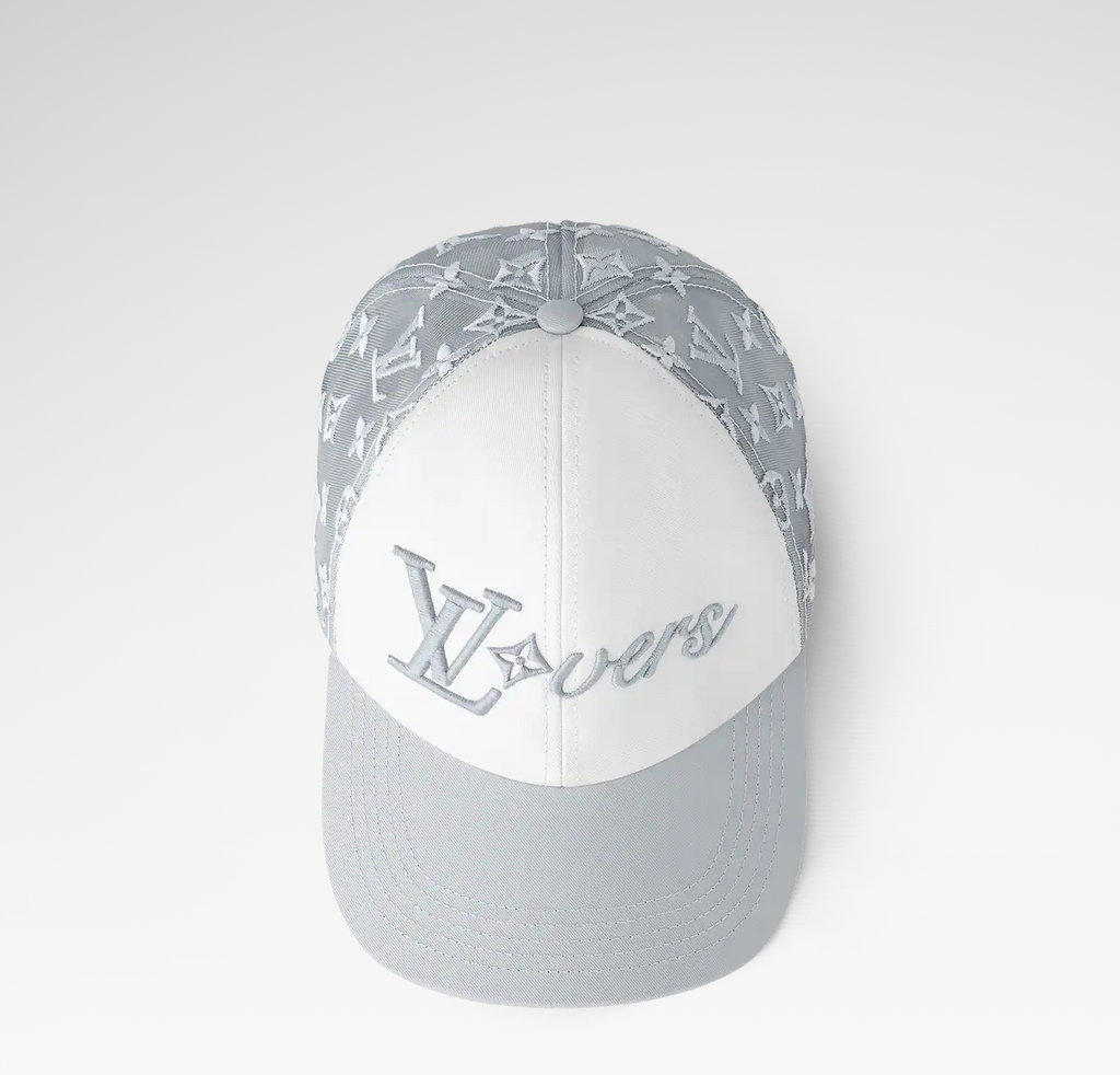 casquettes LV mesh cap grey