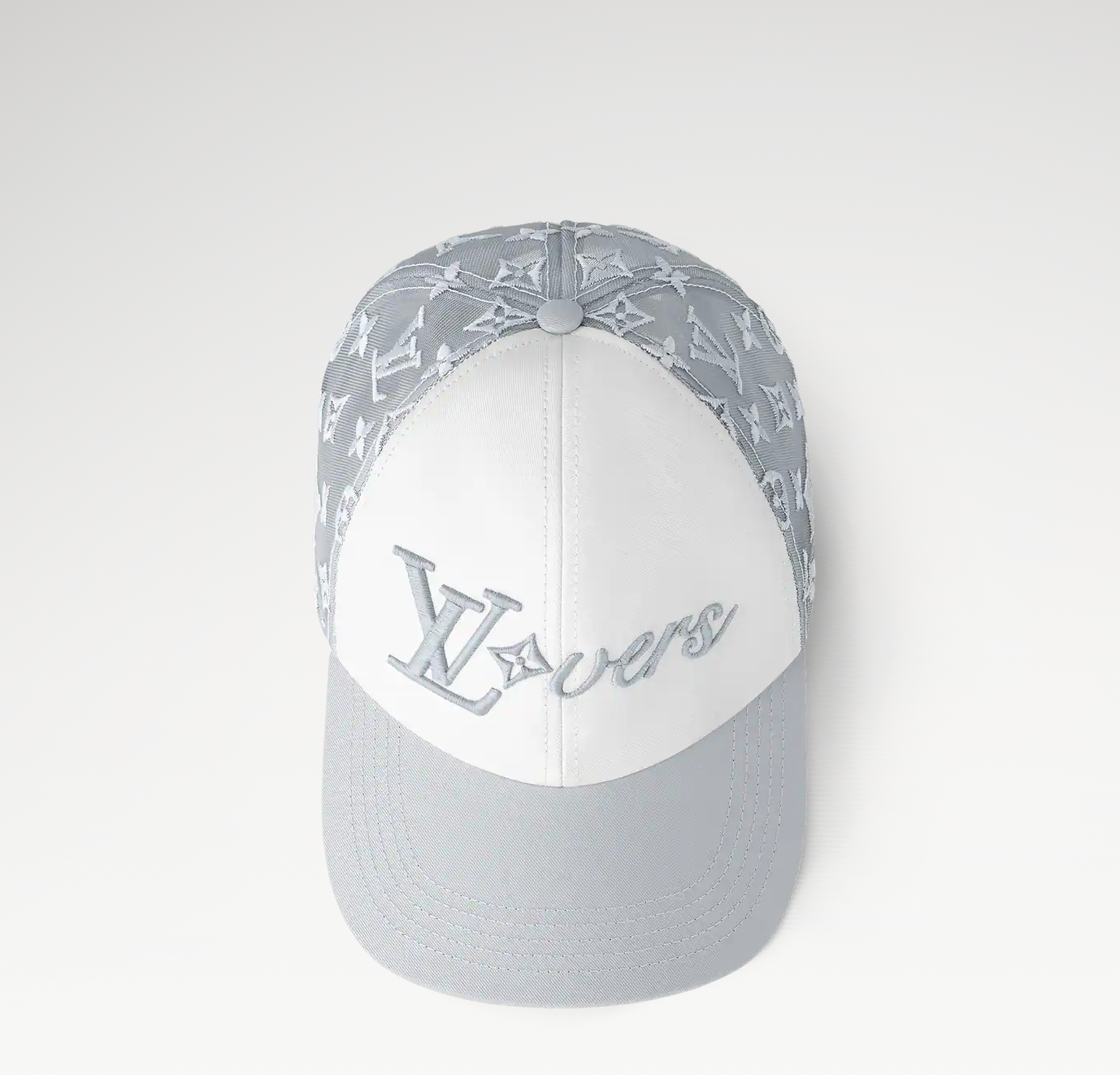 casquettes LV mesh cap grey