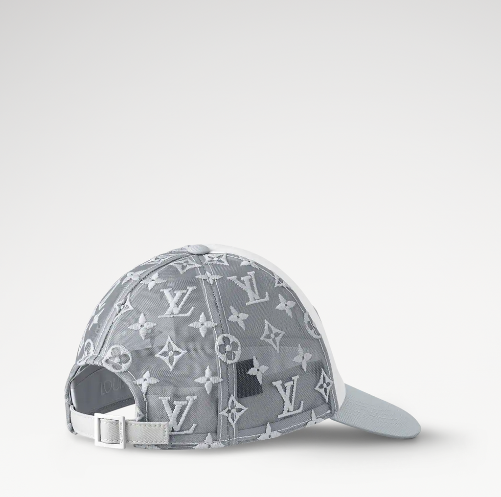 casquettes LV mesh cap grey