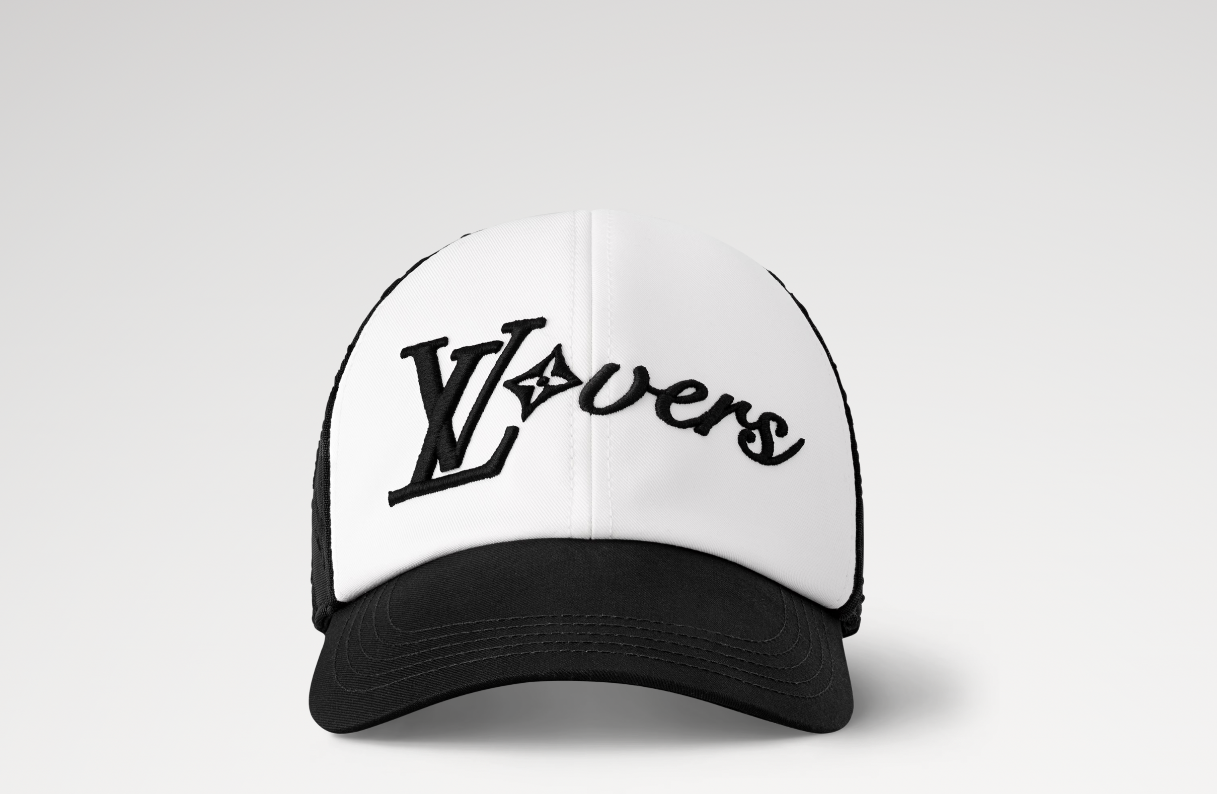 casquettes LV mesh cap black