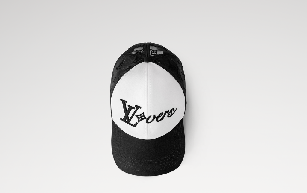 casquettes LV mesh cap black