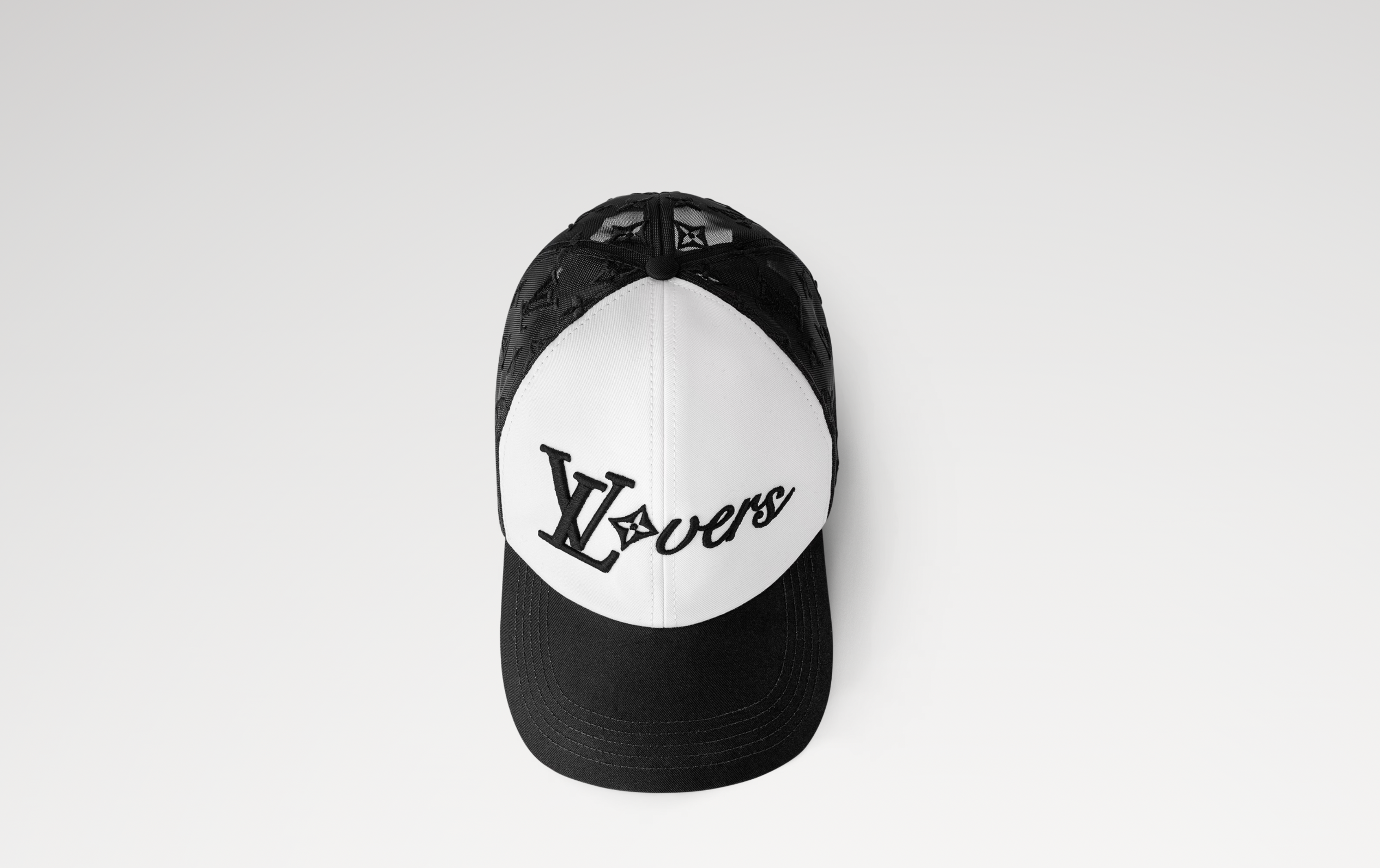 casquettes LV mesh cap black