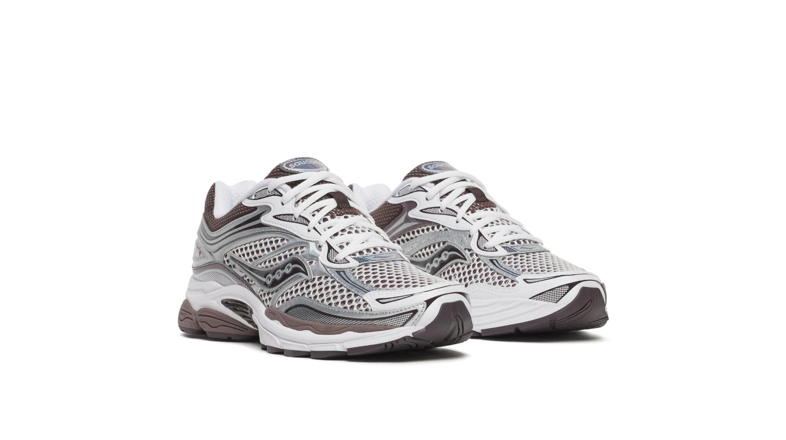 SAUCONY PROGRID OMNI 9 WHITE / BROWN
