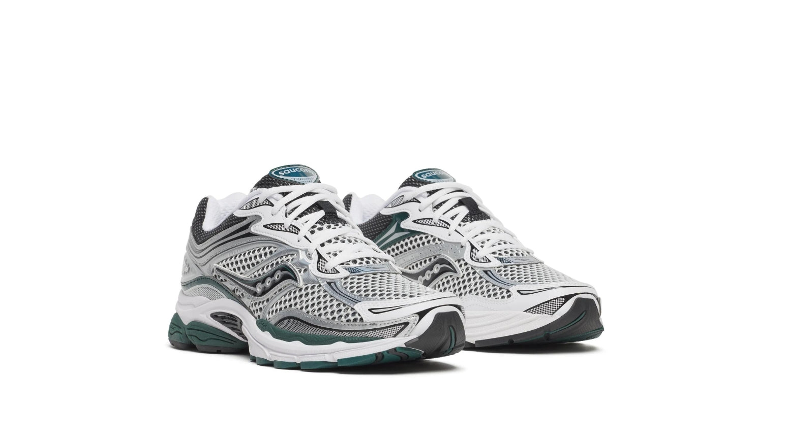 SAUCONY PROGRID OMNI 9 WHITE / PINE GREEN