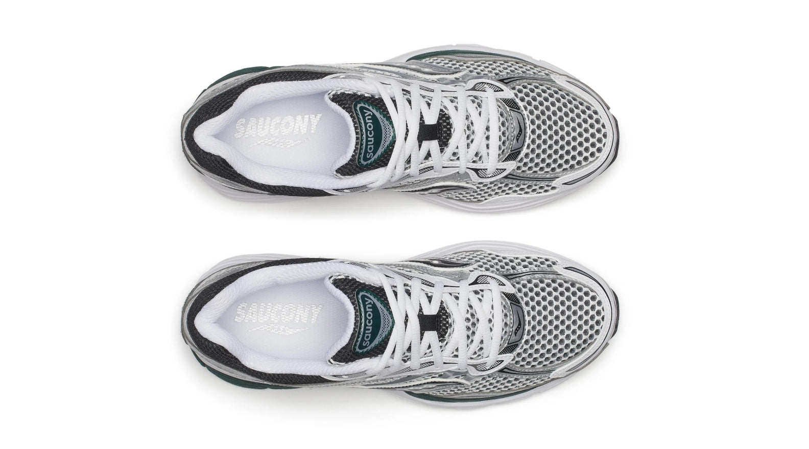 SAUCONY PROGRID OMNI 9 WHITE / PINE GREEN